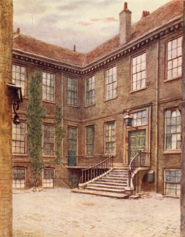 No 23 Great Winchester Street, 1890 od Philip Norman