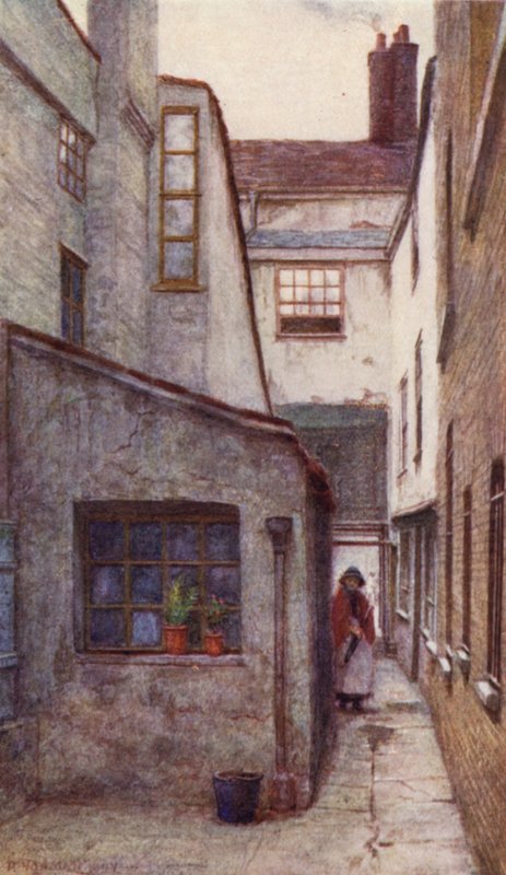 Průchod Severní strana Holborn, 1897 od Philip Norman