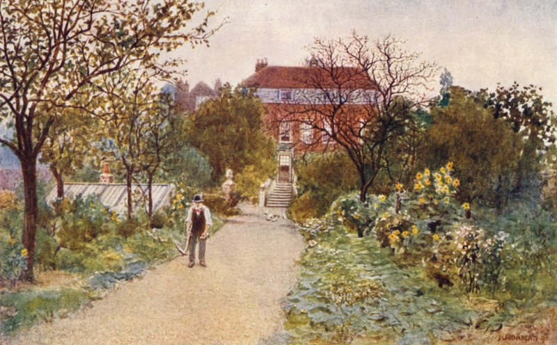Scarsdale House, Wrights Lane, Kensington, 1892 od Philip Norman