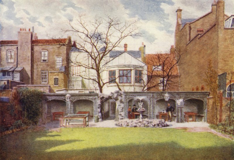 Six Bells Tavern a Bowling Green, Chelsea, 1900 od Philip Norman