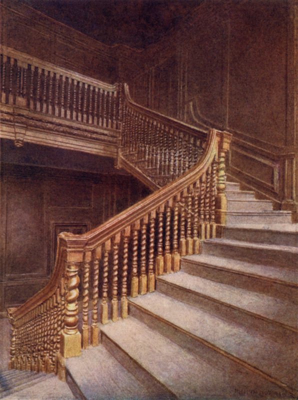 Schodiště číslo 10 Austin Friars, 1895 od Philip Norman