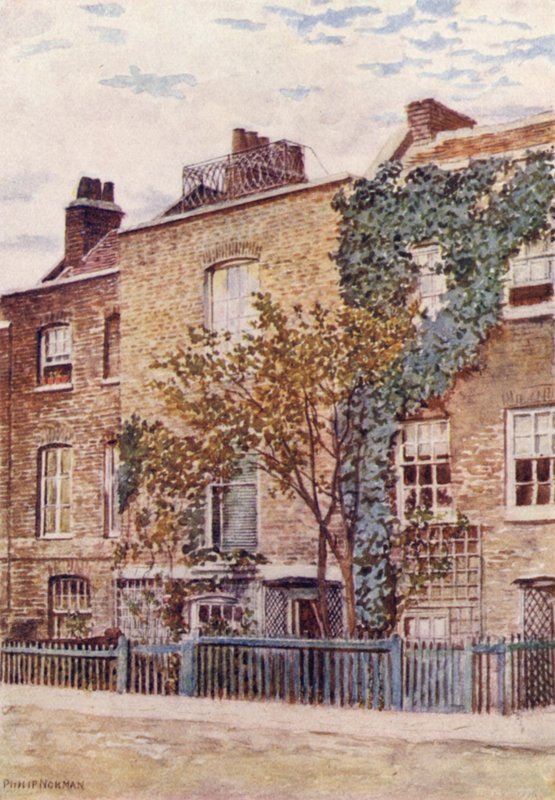 Turners House, Cheyne Walk, Chelsea, 1887 od Philip Norman