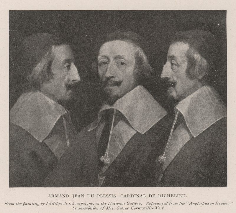 Armand Jean du Plessis, kardinál de Richelieu od Philippe de Champaigne
