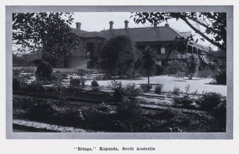 "Eringa," Kapunda, Jižní Austrálie (černobílá fotografie) od Photographer Australian