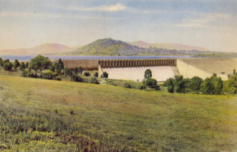 Hume Weir (barevné foto) od Photographer Australian