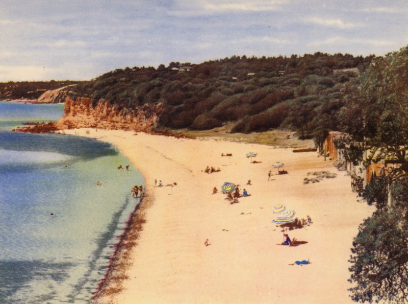 Mornington Beach (barevná fotografie) od Photographer Australian
