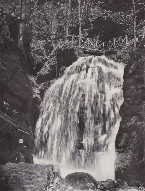 Amselfall (černobílá fotografie) od Photographer German