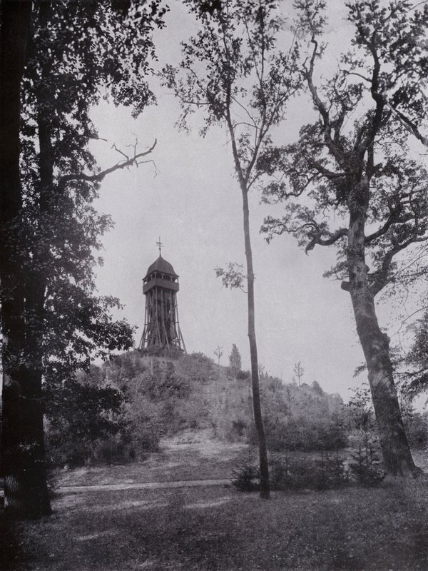 Lipsko: Rosental, Scherbelberg (č/b foto) od Photographer German