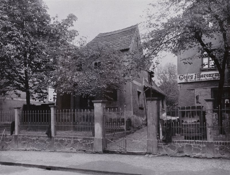 Lipsko: Schillerhaus v Gohlis (černobílá fotografie) od Photographer German