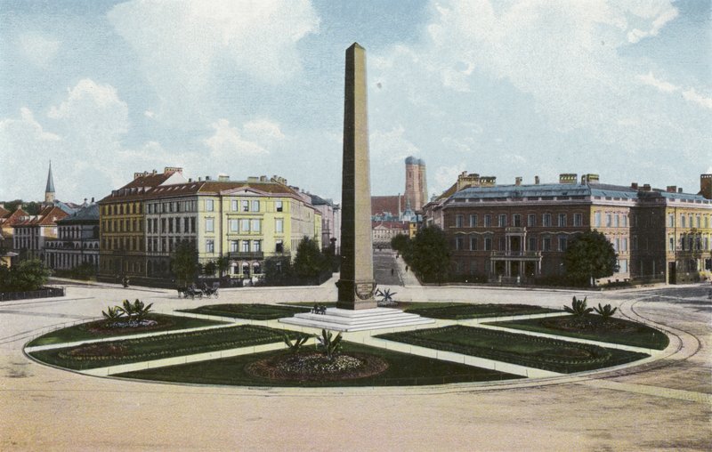 Mnichov/Mnichov: Karolinenplatz (foto) od Photographer German