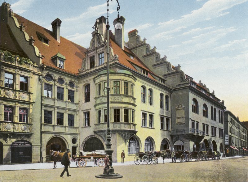 Mnichov/Mnichov: Konigl Hofbrauhaus (foto) od Photographer German