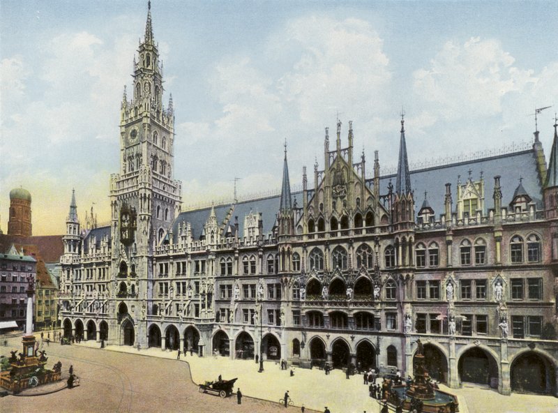 Mnichov/Mnichov: Nová radnice (foto) od Photographer German