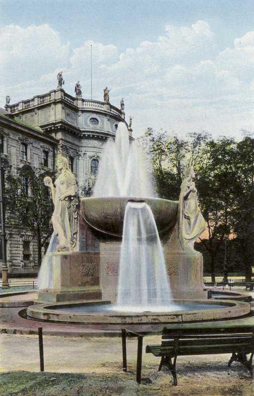 Mnichov/Mnichov: Nornská fontána (foto) od Photographer German