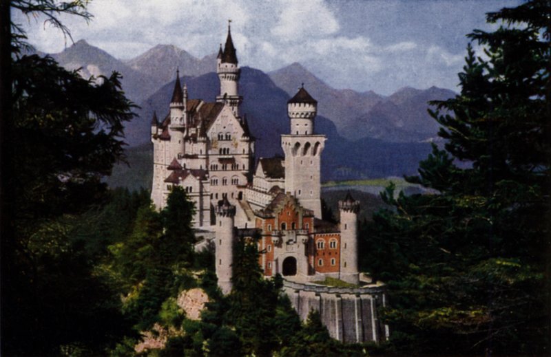 Zámek Neuschwanstein (foto) od Photographer German