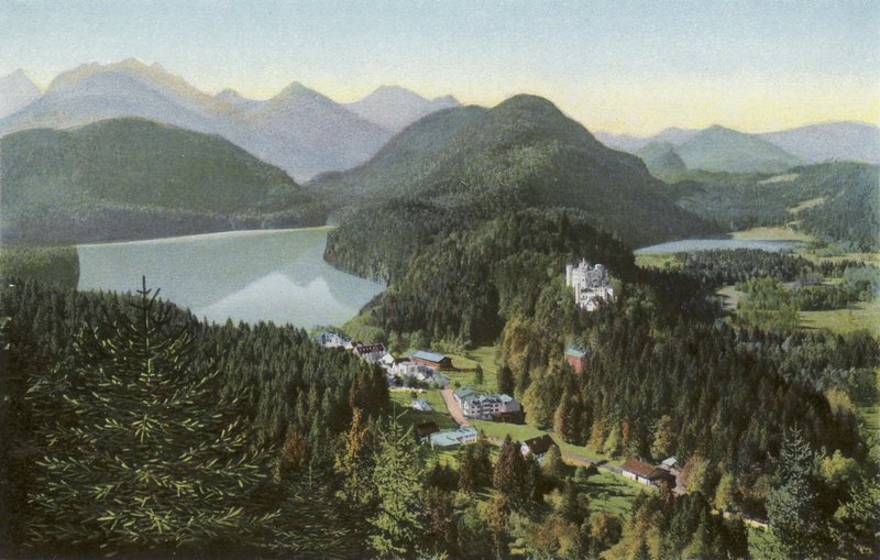 Zámek Hohenschwangau V D Jugend (foto) od Photographer German