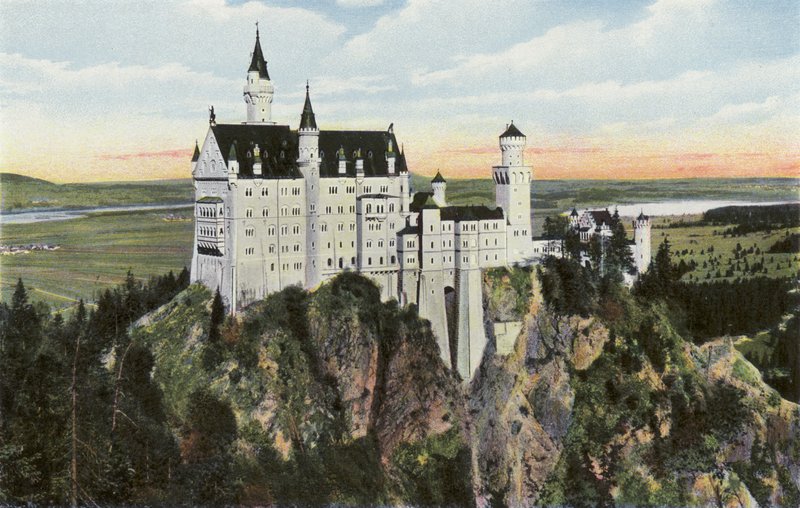Zámek Neuschwanstein (foto) od Photographer German