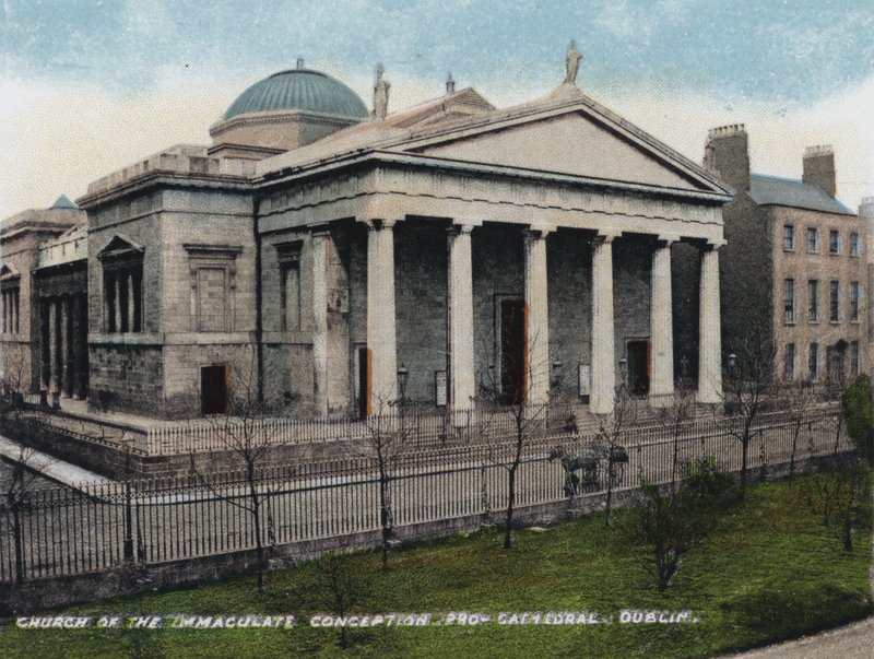 Kostel Neposkvrněného početí pro-katedrála, Dublin (barevné foto) od Photographer Irish