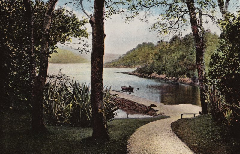 Jižní Irsko: Garinish Island, Parknasilla, County Kerry (barevné foto) od Photographer Irish