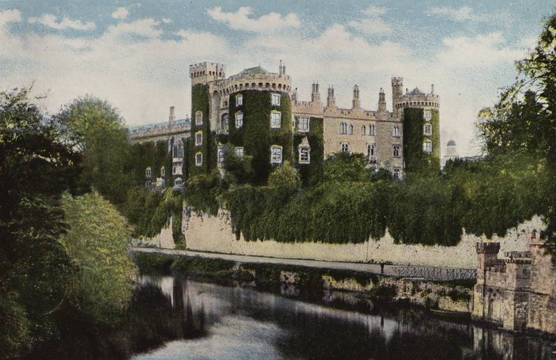 Jižní Irsko: Kilkenny Castle, Kilkenny (barevné foto) od Photographer Irish