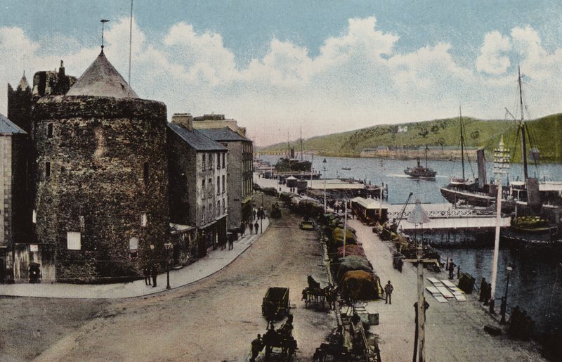 Jižní Irsko: Reginaldova věž, Waterford (barevné foto) od Photographer Irish