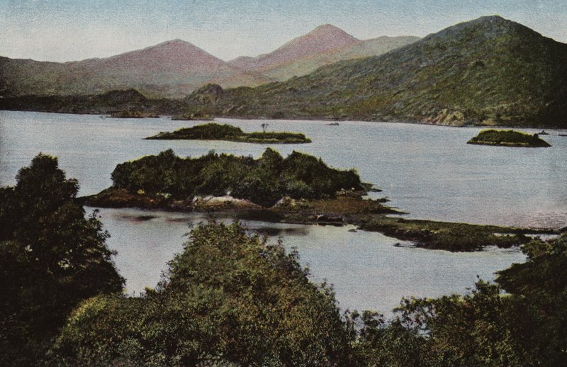 Jižní Irsko: Hora Sugar Loaf, Glengarriff, County Cork (barevná fotografie) od Photographer Irish