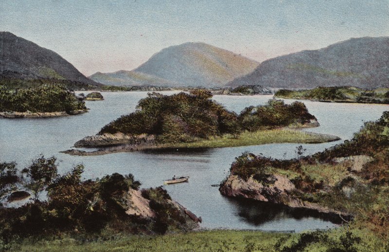 Jižní Irsko: The Upper Lake, Killarney (barevné foto) od Photographer Irish