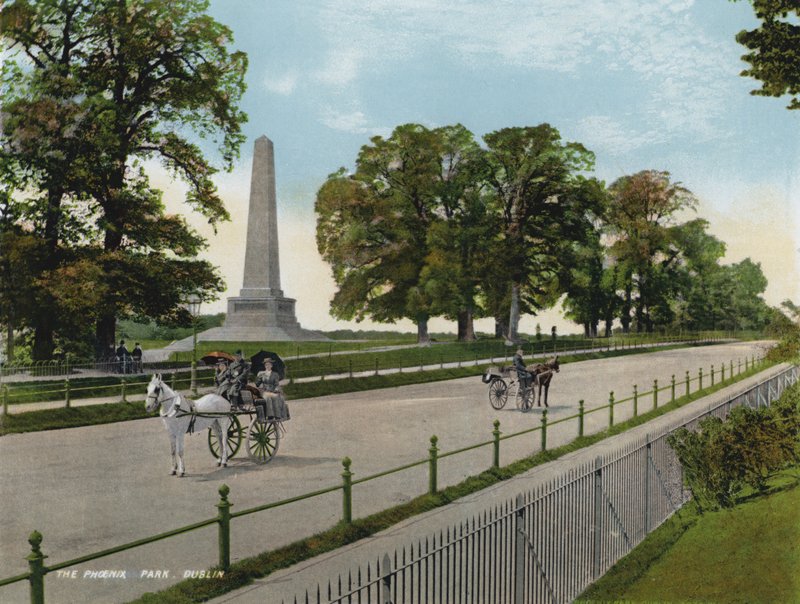 Phoenix Park, Dublin (barevná fotografie) od Photographer Irish