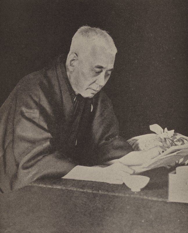 Hara Takashi, japonský premiér (černobílá fotografie) od Photographer Japanese