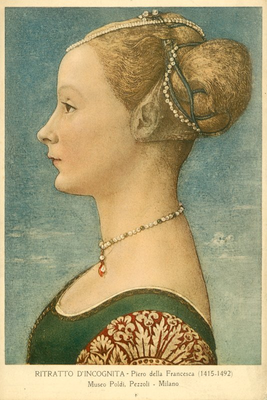 Portrét neznámé ženy od Piero della Francesca