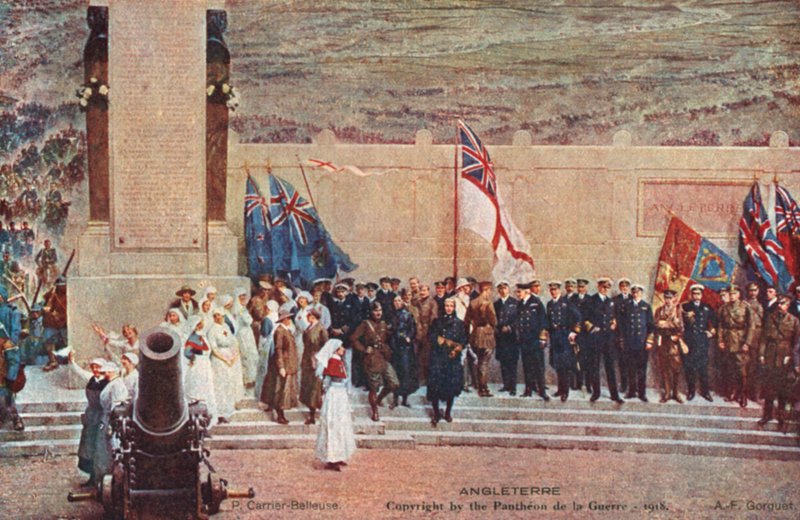 Angleterre (barevní členové) od Pierre Carrier Belleuse