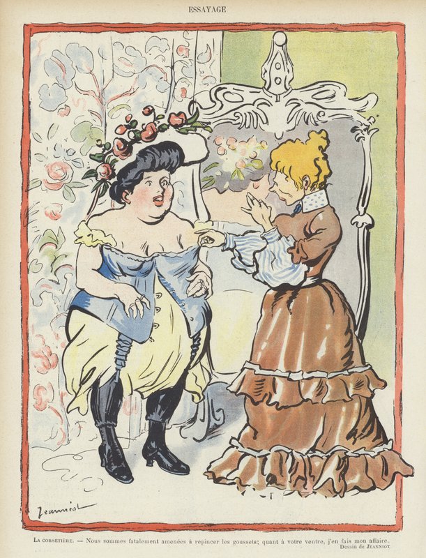 Ilustrace pro Le Rire od Pierre Georges Jeanniot