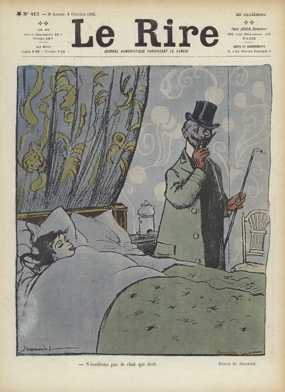 Ilustrace pro Le Rire od Pierre Georges Jeanniot