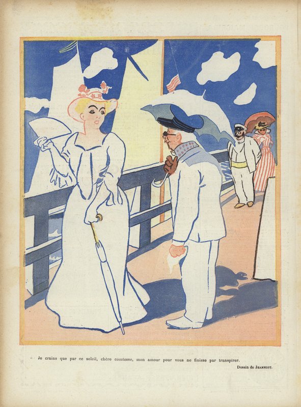 Ilustrace pro Le Rire od Pierre Georges Jeanniot