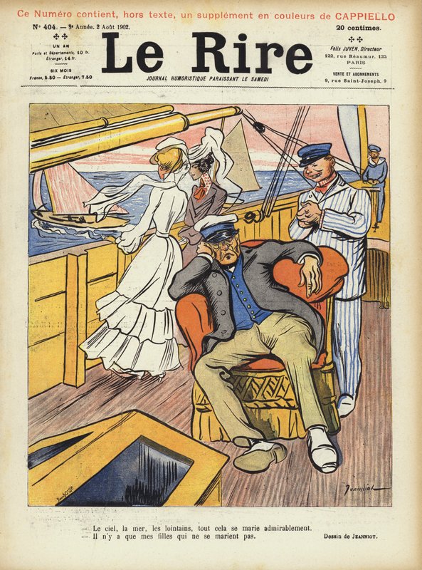 Ilustrace pro Le Rire od Pierre Georges Jeanniot