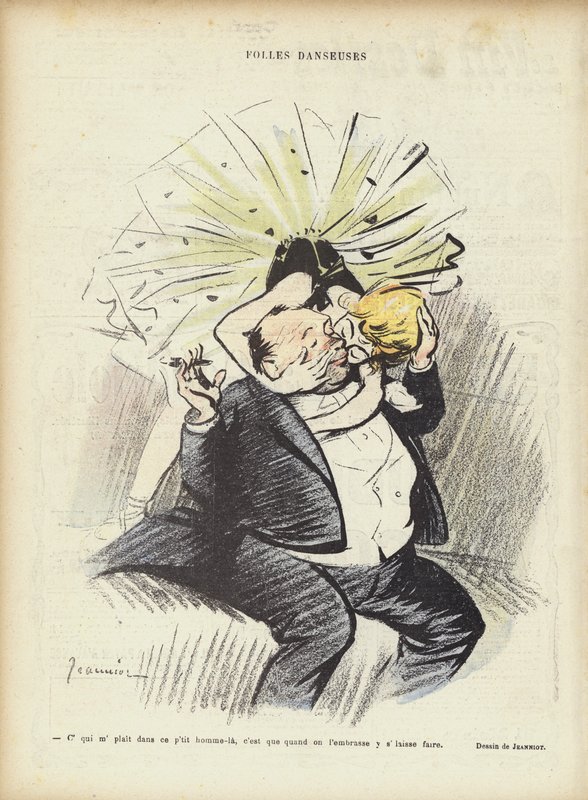 Ilustrace pro Le Rire od Pierre Georges Jeanniot