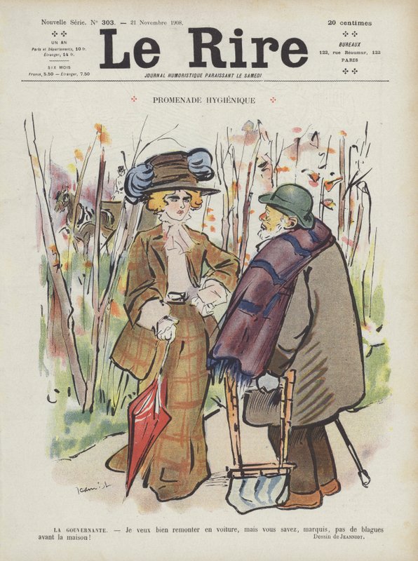 Ilustrace pro Le Rire od Pierre Georges Jeanniot