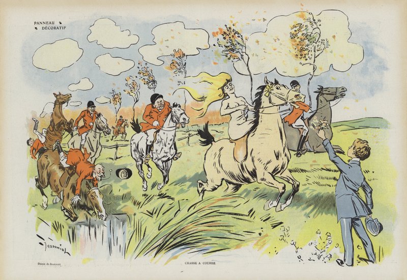 Ilustrace pro Le Rire od Pierre Georges Jeanniot