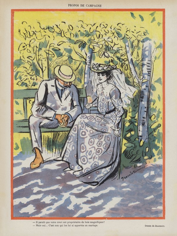 Ilustrace pro Le Rire od Pierre Georges Jeanniot
