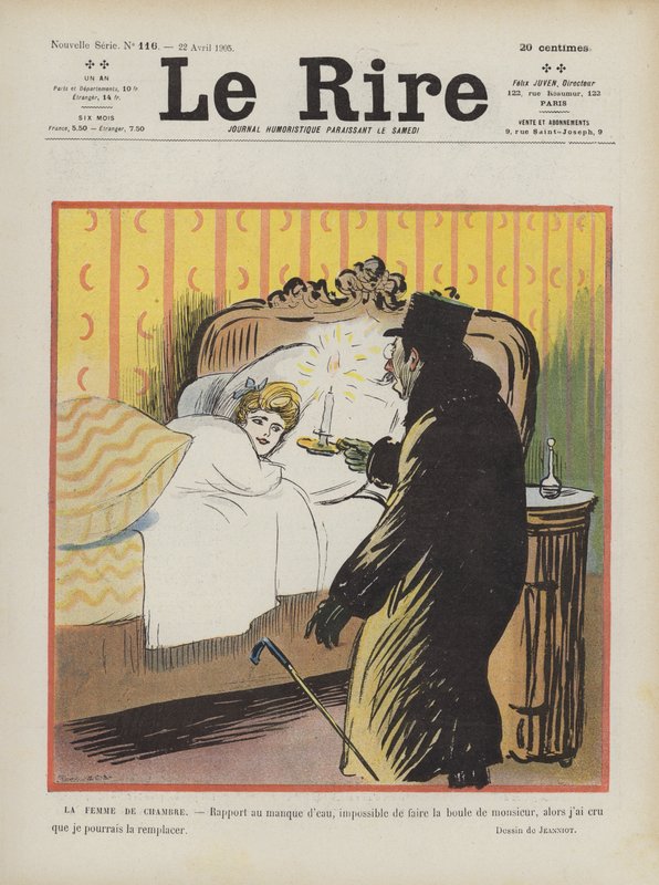 Ilustrace pro Le Rire od Pierre Georges Jeanniot