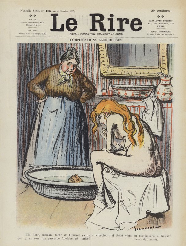 Ilustrace pro Le Rire od Pierre Georges Jeanniot