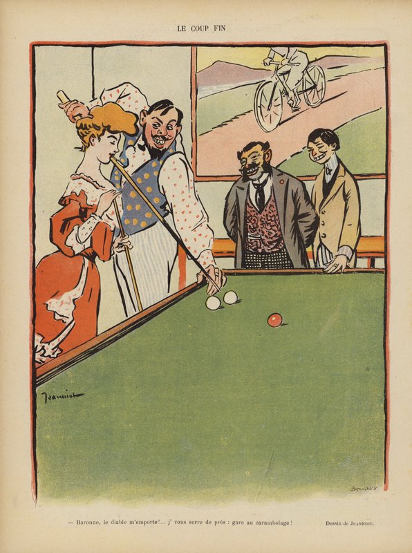 Ilustrace pro Le Rire od Pierre Georges Jeanniot