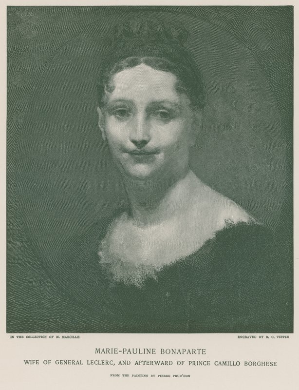 Marie-Pauline Bonaparte od Pierre Paul Prudhon