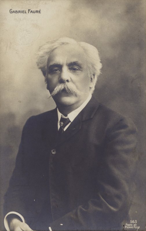 Gabriel Faure , francouzský skladatel, varhaník, klavírista a pedagog (1845-1924) od Pierre Petit