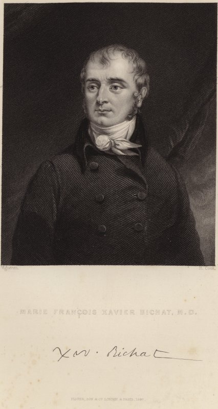 Portrét Marie Francois Xavier Bichat od Pierre Roch Vigneron