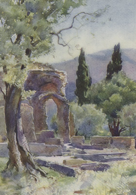 Tivoli, Villa Adriana od Pierre Vignal
