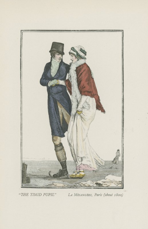 Plachý žák, Paříž (asi 1800) od Pierre de La Mesangere