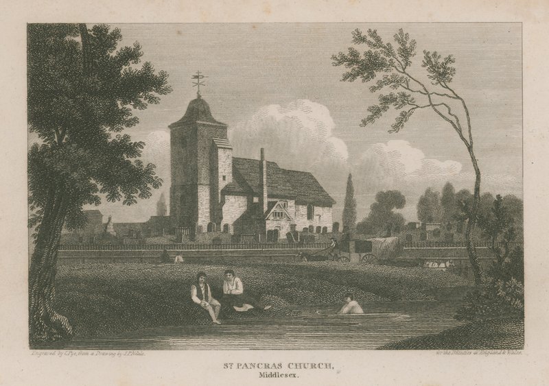 Kostel St Pancras od Pieter Jansz. Quast