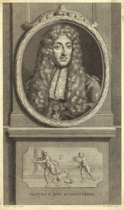 Portrét anglického krále Jakuba II od Pieter van der Werff
