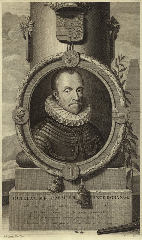 Portrét Viléma I., prince Oranžského od Pieter van der Werff