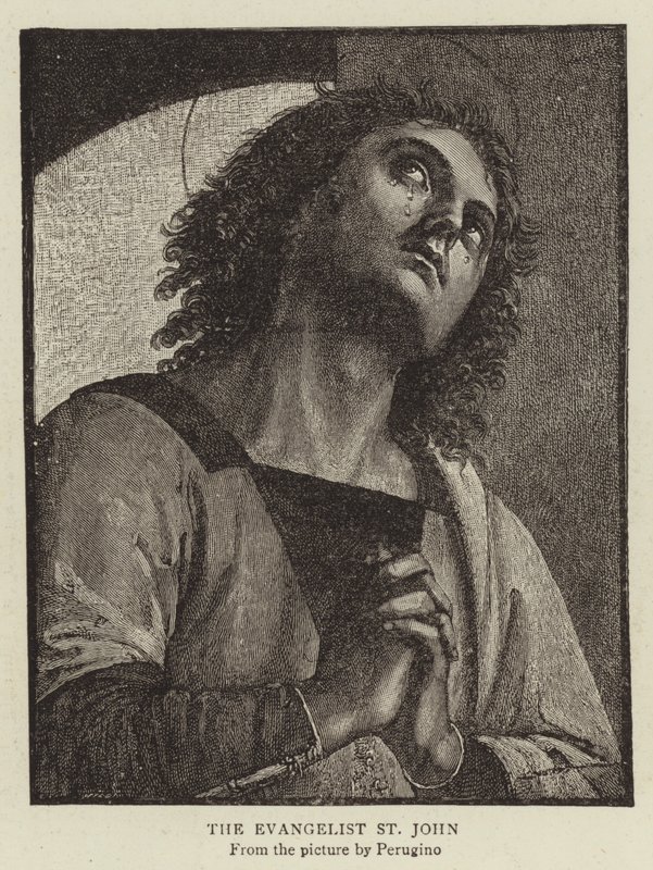 Evangelista svatý Jan od Pietro Perugino